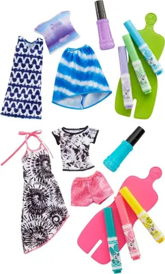 Produktbild von Mattel Barbie Crayola Batik-Mode (Motivauswahl)