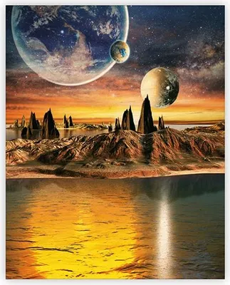 Obrázok produktu pre Drevený panel: cosmic, 450x520