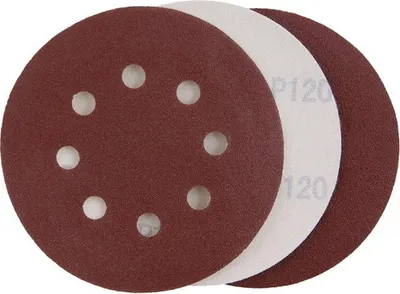 Produktbild von Schleifpapier SZ 125/3Stk/P120, 8 Löcher