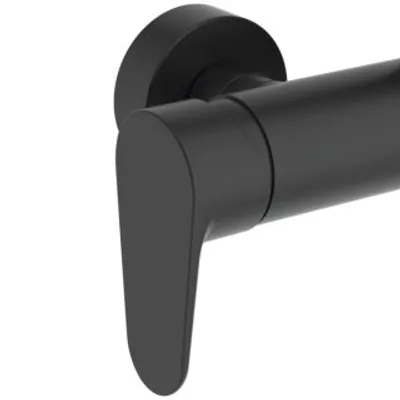 Produktbild von Ideal Standard – Ceraflow Alu+ Duschsystem mit Brausearmatur, Silk Black