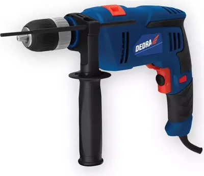 Immagine prodotto di Dedra Ded7960 Trapano A Percussione Da 900W, 0-2800 Giri/Min, Mandrino Autoserrante Da 13 Mm, Valigetta Di Trasporto