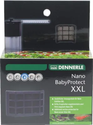 Image de Dennerle Corner Filter Baby Protect 40/60 - Grille de protection pour bébés crevettes pour Corner Filter 40 et Corner Filter 60