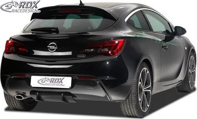 Produktbild von RDX Racedesign Diffusor für Opel Astra J GTC 2012-2018 Spoiler Downforcer PUR
