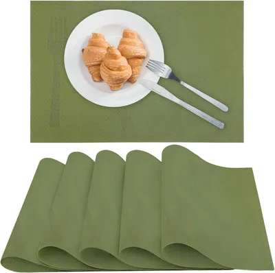 Produktbild von Platzset Set 6 Stück, 45x30 cm, grün, für Küche