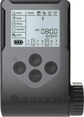 Image de Programmateur d'arrosage à pile bluetooth 4 stations - Solem - WOOBEE-4 -