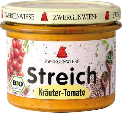 Produktbild von Zwergenwiese Kräuter Tomate Streich 6x180g