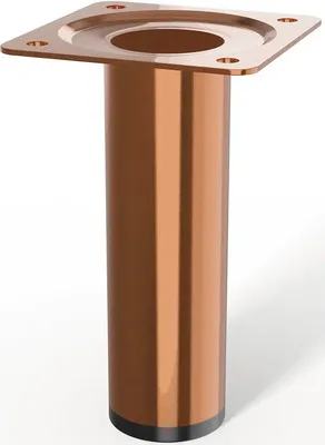 Obrázek produktu pro Nábytková noha Ø 30x100 mm, lesklá měď