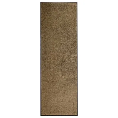 Image de Paillasson lavable Marron 60x180 cm