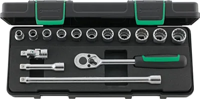 Image de Stahlwille 45/11/4 Garniture de douilles 3/8" carré 96021109