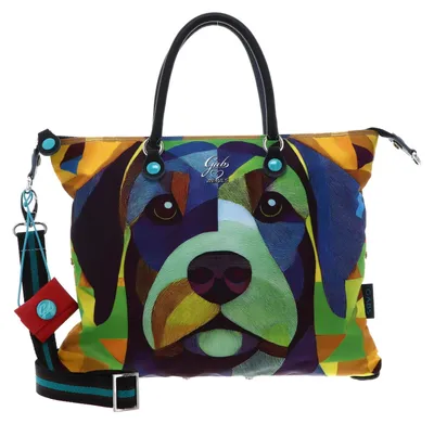 Produktbild von Gabs Leder Handtasche Schultertasche G3 TG Hand Bag Bracco Giallo mehrfarbig