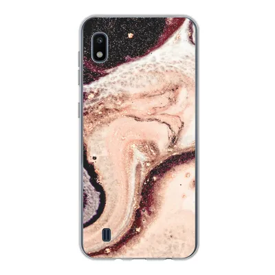 Produktbild von MuchoWow® Handyhülle Schutzhülle Hülle für Samsung Galaxy A10 Marmor - Mineralien - Naturstein Silikon Softcase Handy Hülle - Schutzhülle