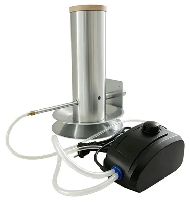 Image de Générateur de fumée en acier inoxydable - Portable, pour grill et fumoir