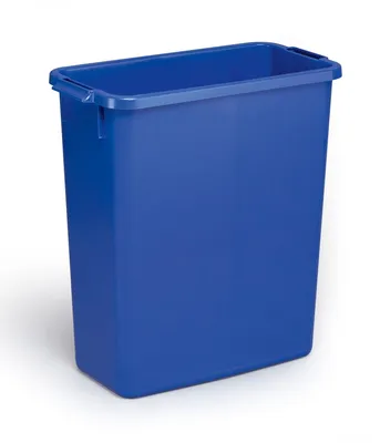 Image de Poubelle Durabin 60l bleu paquet de 6 pièces