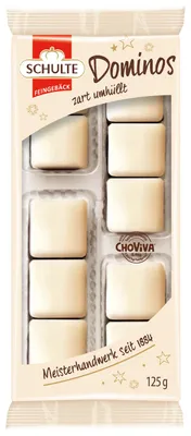 Zdjęcie produktu dla Schulte herbatniki ChoViva domino białe korzenne pierniki 125g