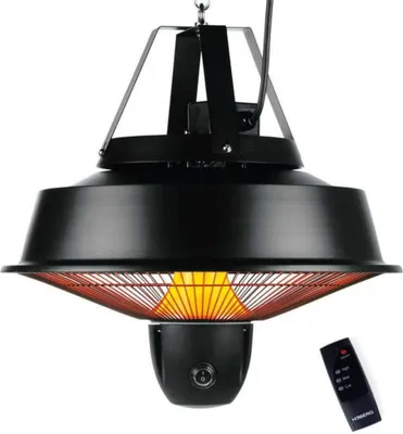 Productafbeelding van HOBERG Infrarood terrasverwarmer | 2000W | Elektrische terrasverwarmer met 3 standen | Afstandsbediening