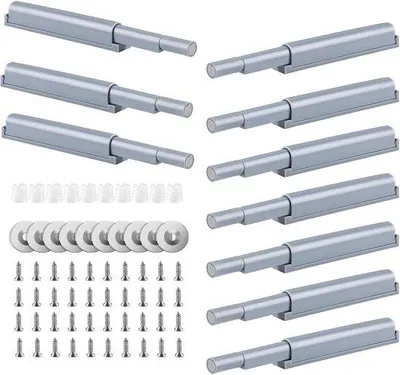 Productafbeelding van 10 Stuks Kastdeurdempers met Magnetische Drukopener voor Keukenkast en Laden