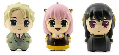 Immagine prodotto di Spy x Family: Figure antistress "Squish Hero", 8 cm, confezione da 12 pezzi