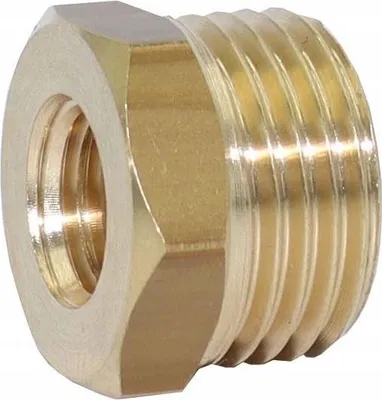 Obrázek produktu pro Mosazný Redukční Manometr 1/2"" X M12