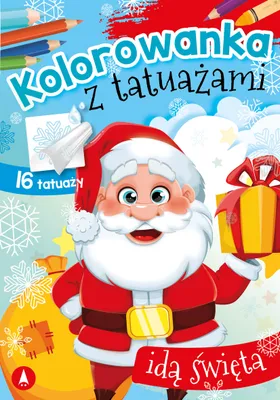 Immagine prodotto di Libro da colorare con tatuaggi. Il Natale sta arrivando