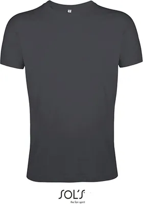 Obrázek produktu pro SOLs 00553 | Pánské tričko Regent Fit - barva: tmavě šedá (jednobarevná) - velikost: S