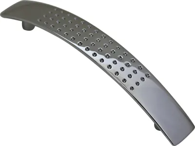 Produktbild von Chrom glänzender Möbelgriff 128mm Lochabstand Schubladengriff Schrankgriff