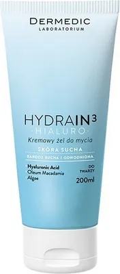 Produktbild von DERMEDIC HYDRAIN 3 HIALURO Creamy Face Wash 200ml