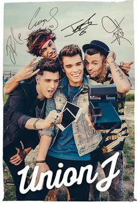 Image de Union J - Selfie - Boygroup Musique Poster Impression - Taille 61x91,5 cm