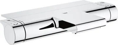 Produktbild von Grohe Grohtherm 2000 Thermostat-Wannenbatterie Wandmontage mit Ablage chrom - 34464001