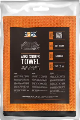 Zdjęcie produktu dla Adbl Goofer - Waffel-Mikrofaser Für Glas 35X35Cm 500Gsm