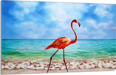 Produktbild von Glasschutzplatte für den Herd 80x52 Flamingo