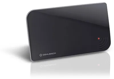 Produktbild von OEHLBACH 17223, Drinnen, Schwarz, 1,8 m, DVB-T, DVB-T2, USB, 205 mm