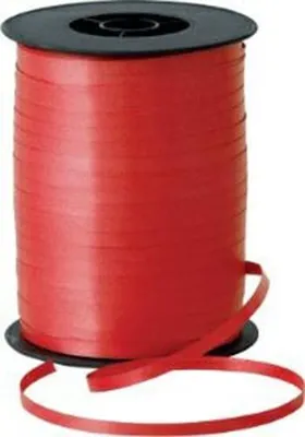 Dekorationsband 5 mm x 460 m, rot