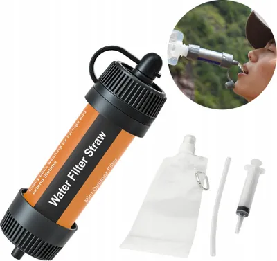 Produktbild von Filtr Turystyczny Do Wody 8000l Rurka Słomka Awaryjny Survival Kemping