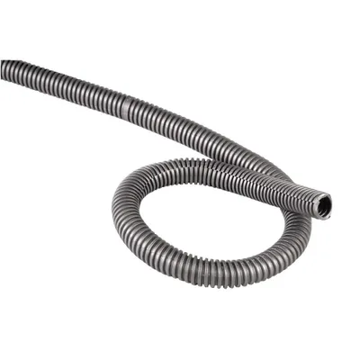 Produktbild von Hama Cable bundle tube "Easy Flex", 25 mm, silver, Polyethylen, Silber, 2500 mm, 370 mm, 300 mm, 60 mm