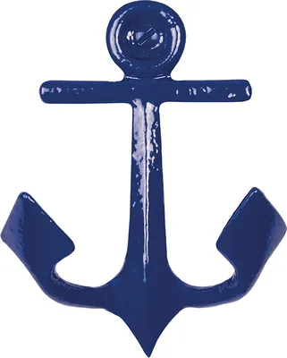 Produktbild von Blauer Anker-Wandhaken - Batela