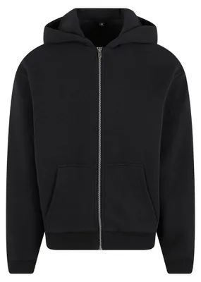 Obrázek produktu pro Build Your Brand – pánská mikina s kapucí, celoplošný zip, měkká TN2636 (L) (černá)
