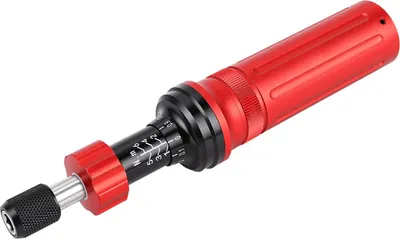 Produktbild von Mechanischer Torsionsschraubendreher-Satz Einstellbarer Voreinstell-Schraubendreher für Fahrrad-Maschinen-Reparatur 1-6N.m Bereich 1/4 Zoll Sechskant-Einsatz