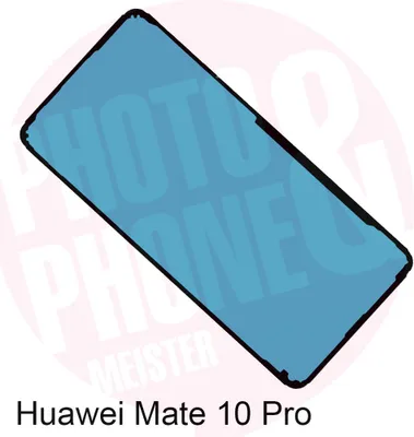 Produktbild von Huawei Mate 10 Pro Akkudeckel Klebefolie Kleber Backcover Rahmen Adhesive Dichtung Neu