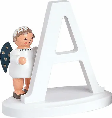 Produktbild von Engelbuchstabe "A" (7cm) von KWO