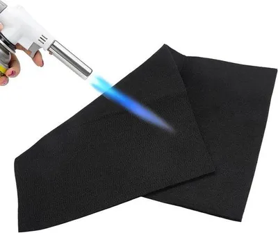 Obrázek produktu pro Ohnivzdorná podložka Vuurvaste Mat 50 x 30 cm, odolná vůči teplotám až do 800 °C