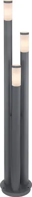 Produktbild von Globo Lighting Außenleuchte Edelstahl anthrazit, 3x E27