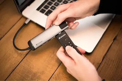 Zdjęcie produktu dla Verbatim 49430, 32 GB, USB Type-C, 3.2 Gen 1 (3.1 Gen 1), Bez zatyczki, 30 g, Czarny