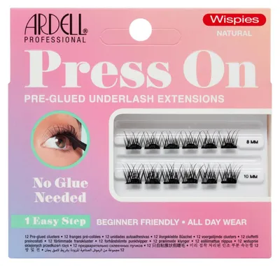 Zdjęcie produktu dla Ardell Press On, Kępki, Czarny, 12 szt.