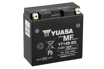 Immagine prodotto di Batteria YUASA senza manutenzione - attivata in fabbrica - YT14B FA