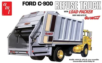 Produktbild von AMT/MPC AMT1247/06 - 1/25 Ford C-600 Gar Wood Müllfahrzeug - Neu