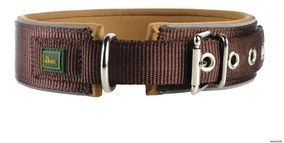Produktbild von HUNTER Halsband Neopren Reflect M-L (55), braun/karamell