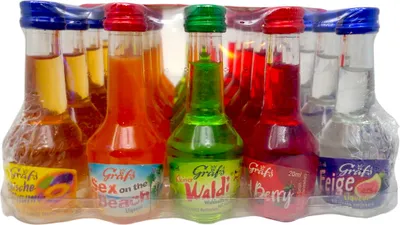 Produktbild von Gräfs Partyknüller 25 Likör Minis 5-fach sortiert | 17 - 25 % vol | 25 x 0,02 l