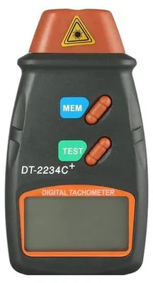 Kontaktloser Laser-Drehzahlmesser, 2,5-99.999 U/min, Handheld