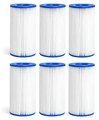 Productafbeelding van AH-PTA vervanging voor Maat III en Type A filterpatroon voor zwembadfilterpompen (6 Pack)