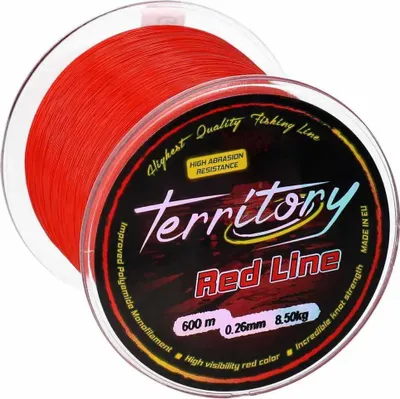 Obrázek produktu pro Rybářský vlasec Mikado Territory red line 0,30 mm 10,90 kg 600 m